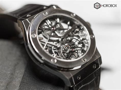 hublot skelettuhr|hublot skeleton tourbillon.